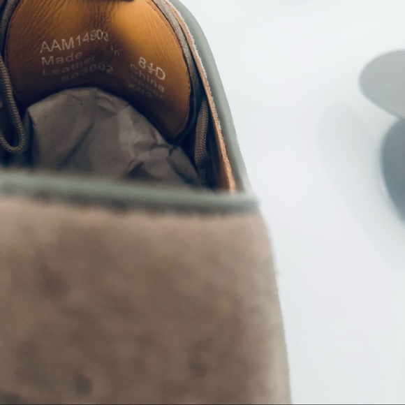 POLO RALPH LAUREN LEATHER PLAIN TOE SHOES.8.5 - Picture 9 of 9